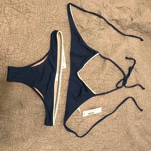NWT Navy J Crew Bikini